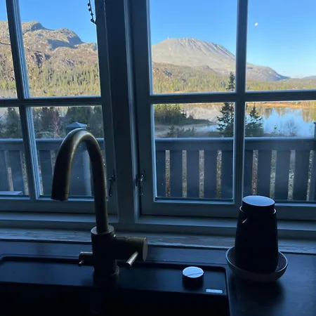 Ornenipa Lodge- Flott Med 6 Sov, 2 Bad Og Beliggenhet בית נופש Gaustablikk